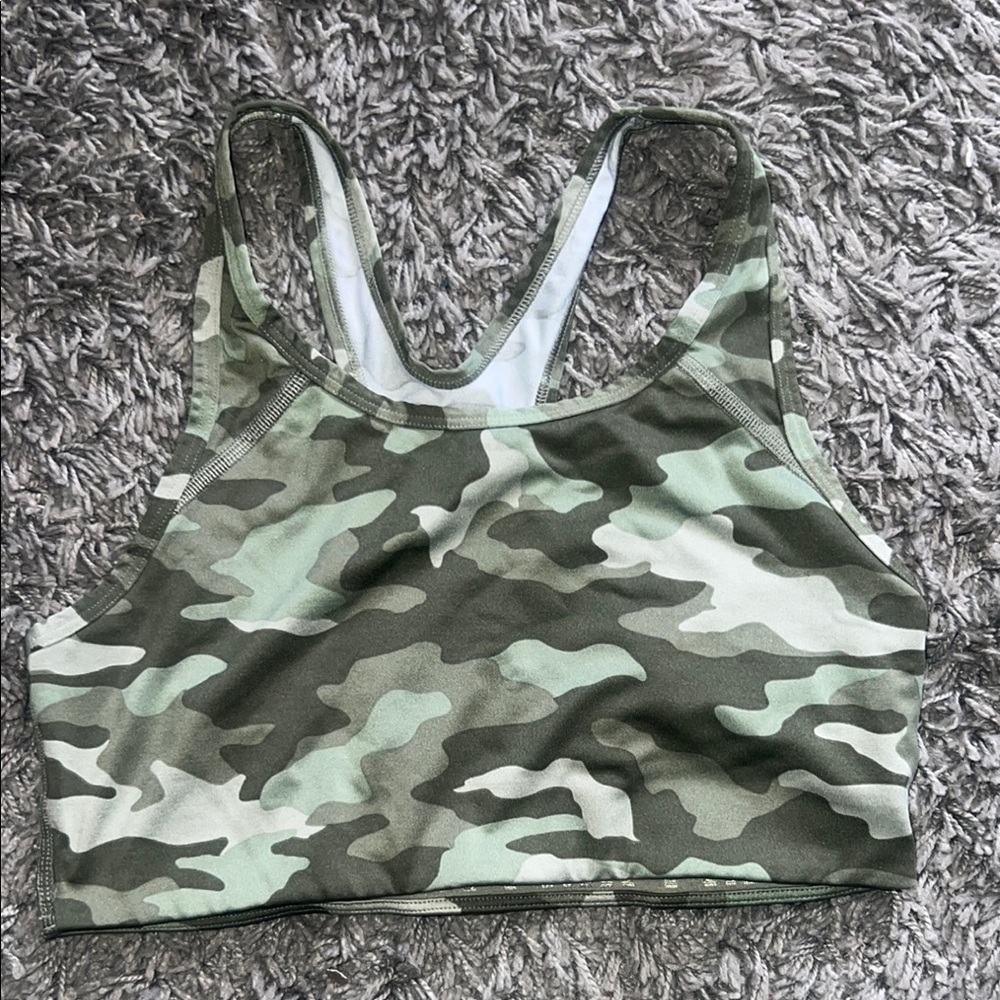 Camouflage Sports Bra